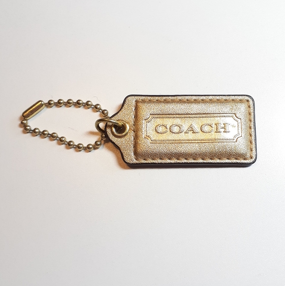 Coach Accessories - Coach leather purse fob keychain